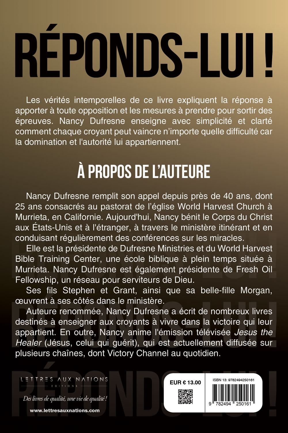 4e de couverture