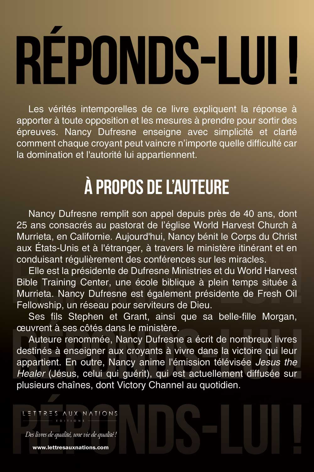 4e de couverture